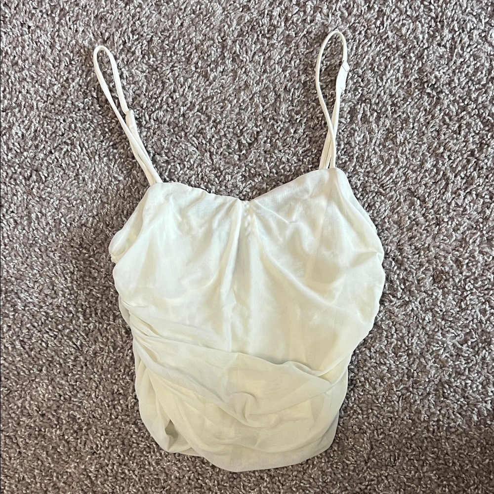 Forever 21 Cream Camisole Top